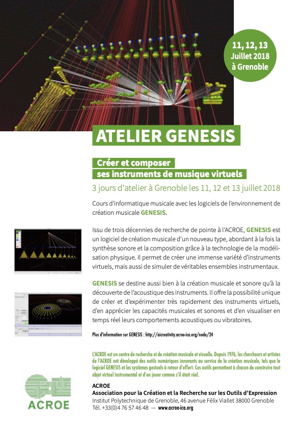 Formation Presentation Atelier GENESIS juillet2018 180313 copia