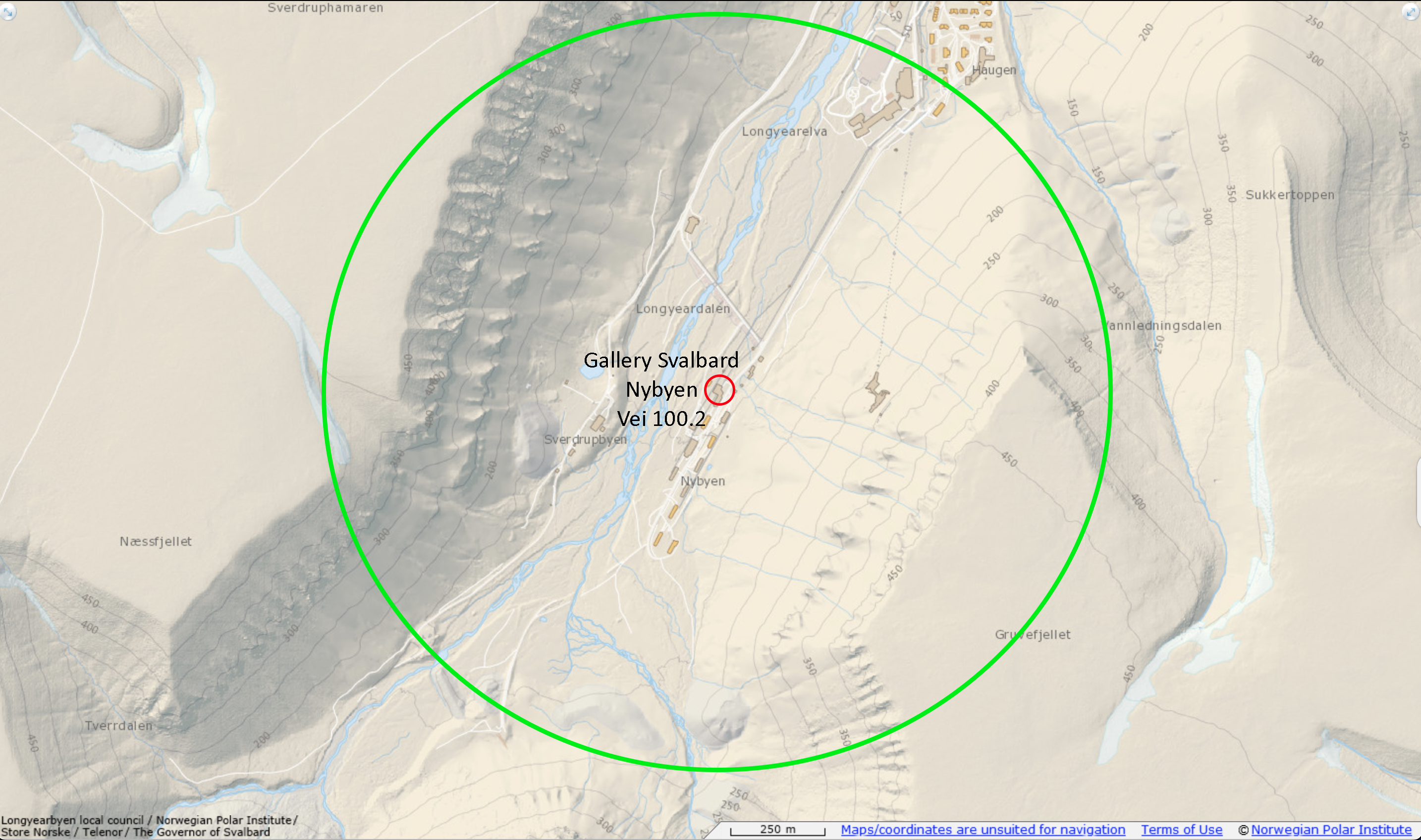 Radio FM 100.2 map