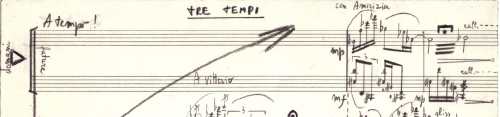 tre tempi fram