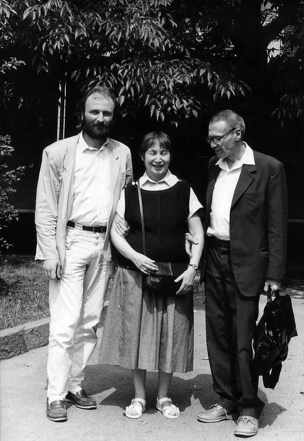M&aacute;rta and Gy&ouml;rgy Kurt&aacute;g, Torino, early '90